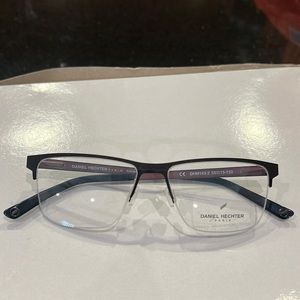 Brand New Authentic Daniel Hechter Glasses including original Case & Wipe